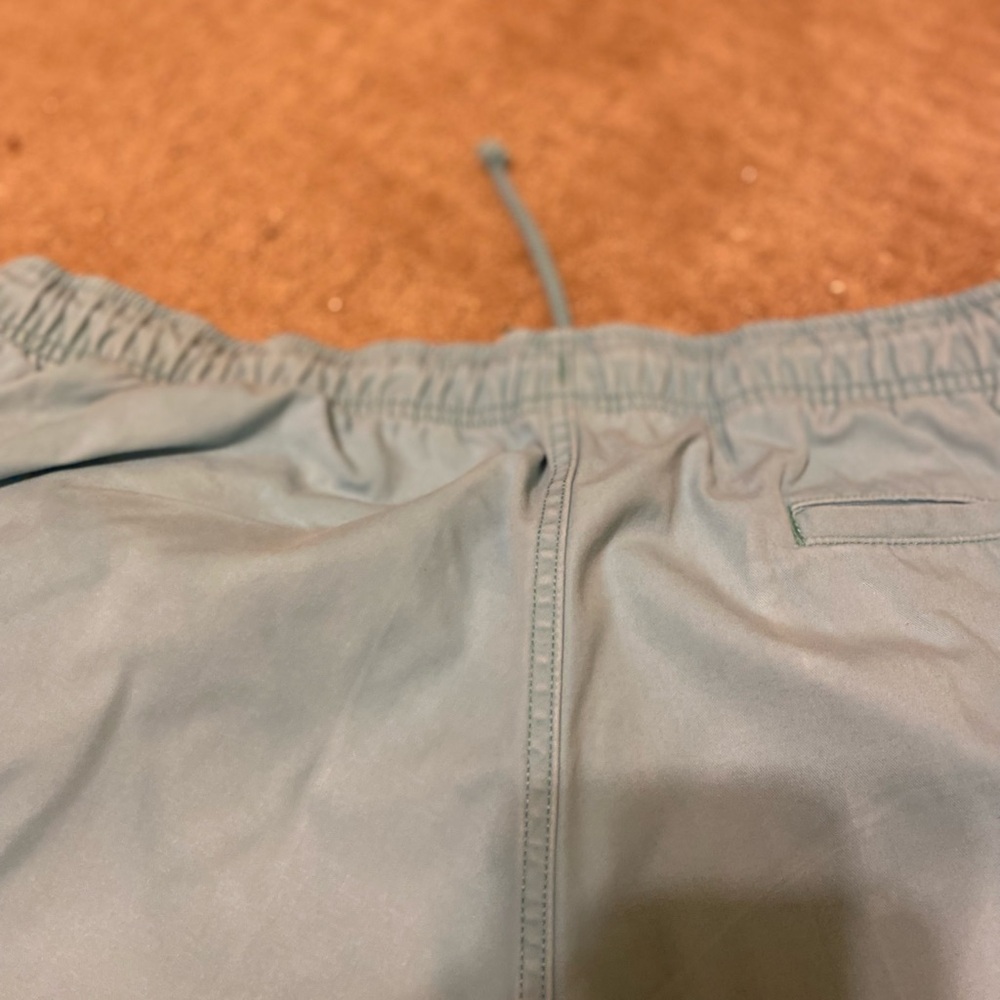 L.L. BEAN Aqua Blue Drawstring Shorts, Size: XL - Picture 4 of 9